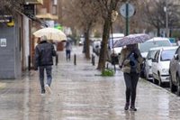 Aviso amarillo por lluvias de hasta 15 l/m2 y tormentas este miércoles en Granada y Jaén