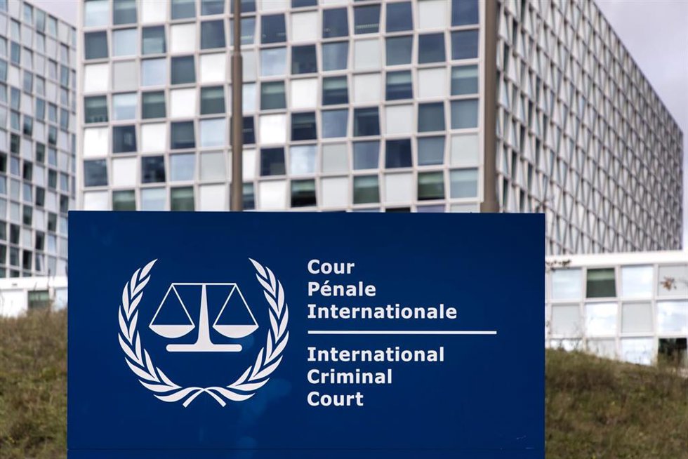 Archivo - Exterior del Tribunal Penal Internacional. Imagen de archivo