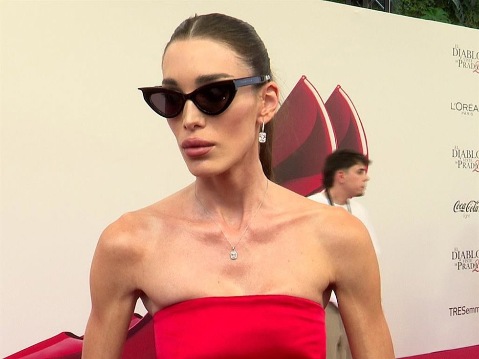 Marta López Álamo en el estreno de 'El Diablo viste de Prada 2' este martes en los Cines Callao de Madrid