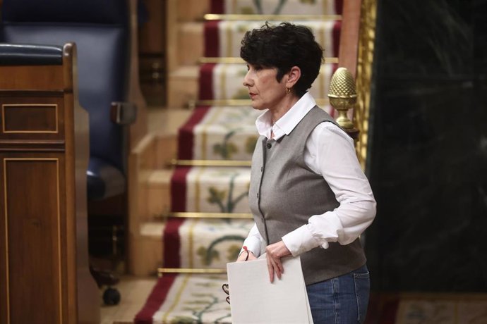 Archivo - La portavoz del PNV en Congreso, Maribel Vaquero