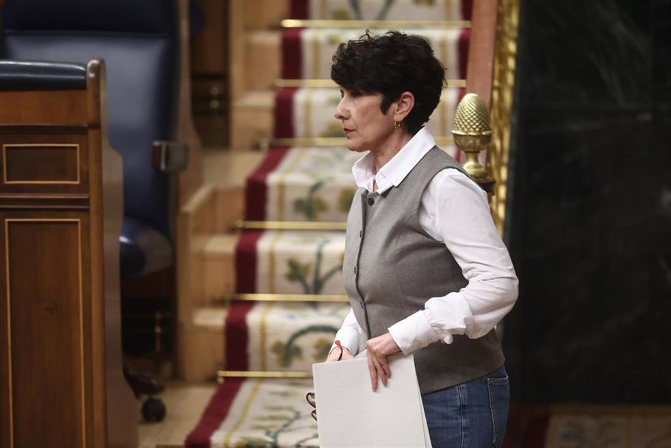 Archivo - La portavoz del PNV en Congreso, Maribel Vaquero