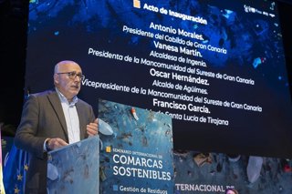 El presidente del Cabildo de Gran Canaria, Antonio Morales