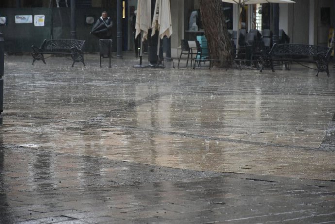 Archivo - Lluvia.