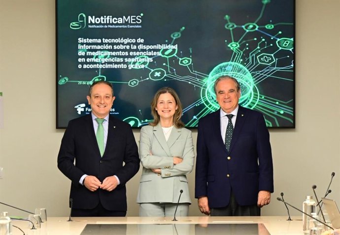 A AEMPS e a CGCOF lançam um sistema para monitorar a disponibilidade de medicamentos essenciais em situações de crise, o que coloca a Espanha “na vanguarda”