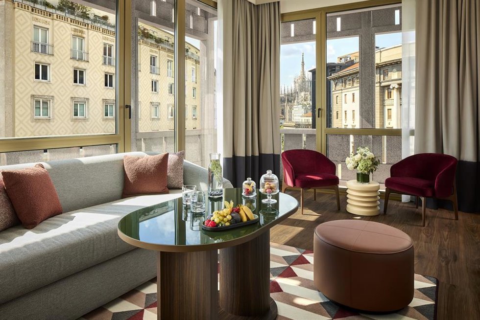 Archivo - Suite del hotel Tivoli President Milano