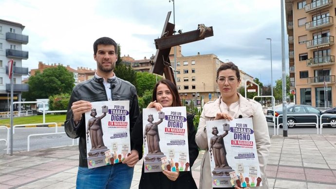 Carlos Guzman, Eva Calleja y Ane Sanch