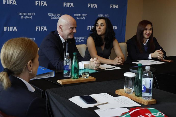 El presidente de la FIFA, Gianni Infantino.