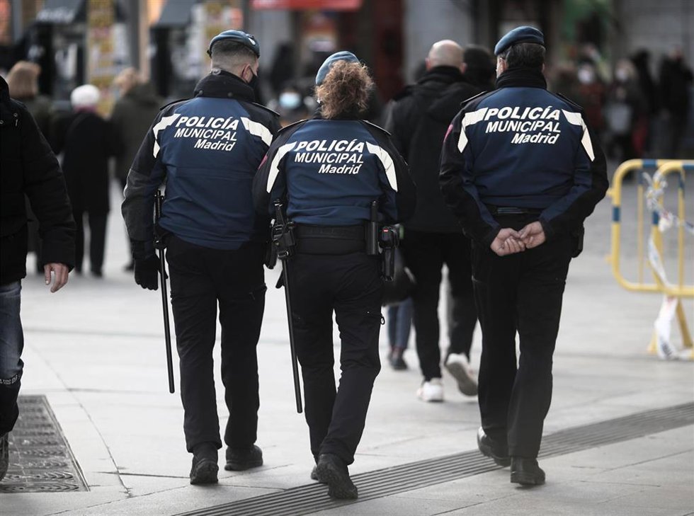 Archivo - Agentes de Policía Local de Madrid