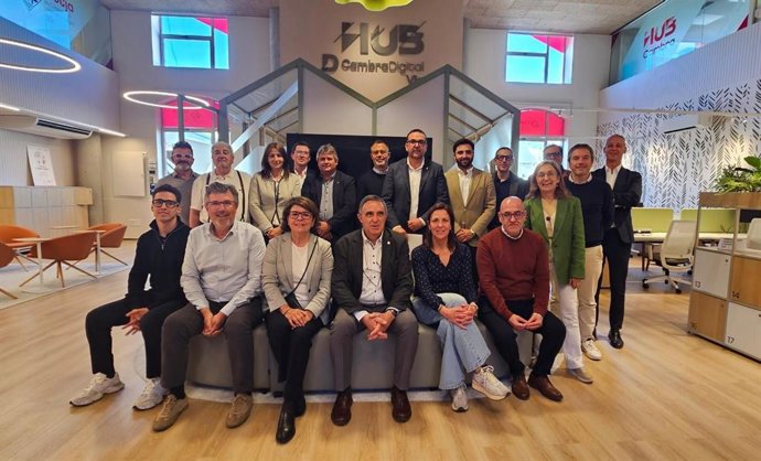 Los participantes en el encuentro