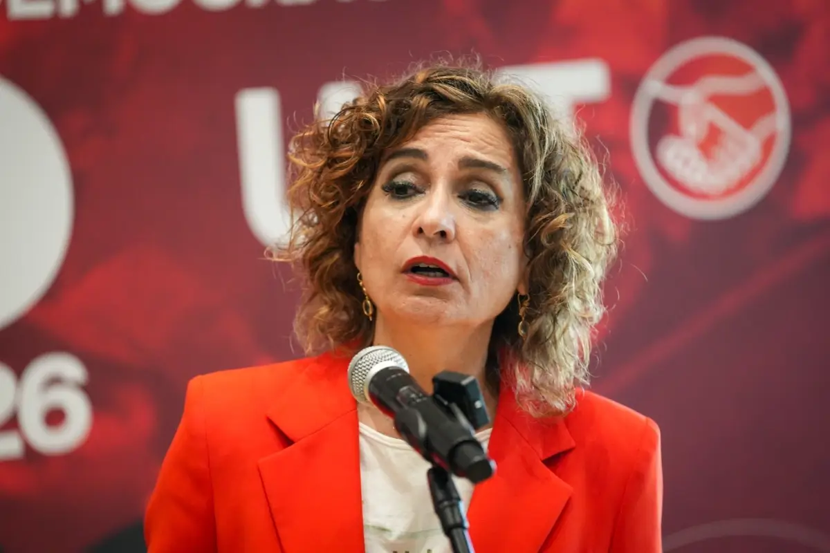 María Jesús Montero en Sevilla