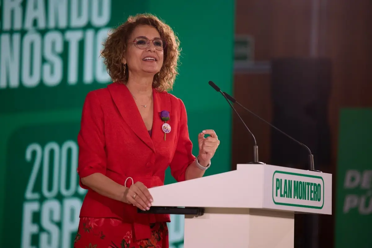 María Jesús Montero, secretaria general del PSOE-A