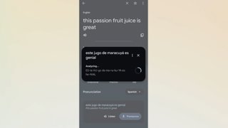 La práctica de la pronunciación en Traductor