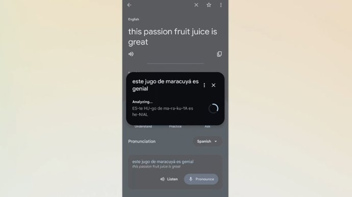 A prática da pronúncia no Tradutor