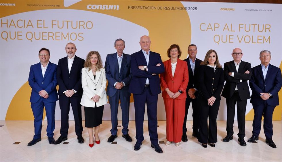 Rueda de prensa de presentación de resultados de Consum