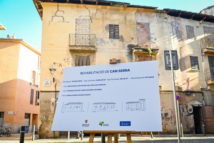 Edificio historico de Can Serra.