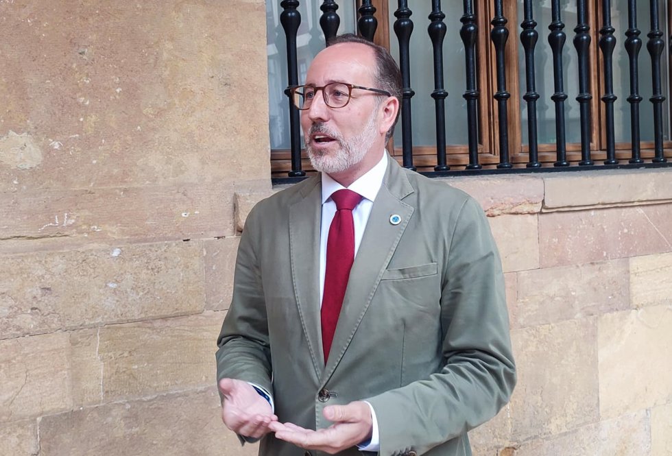 El teniente de alcalde de Oviedo y concejal de Personal, Mario Arias