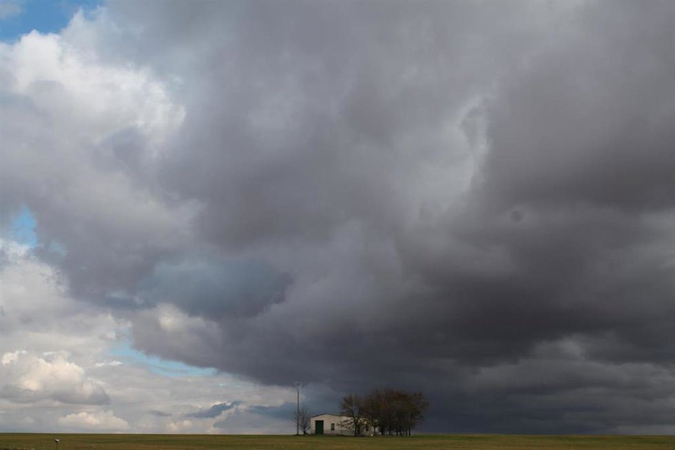 Archivo - CIELO NUBLADO, TORMENTAS, TEMPORAL, LLUVIAS