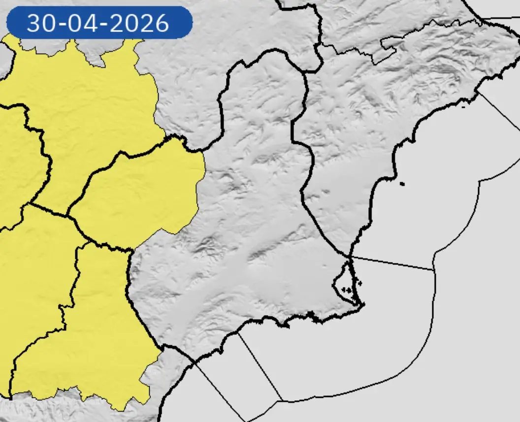 Aviso de lluvia y tormentas por Aemet