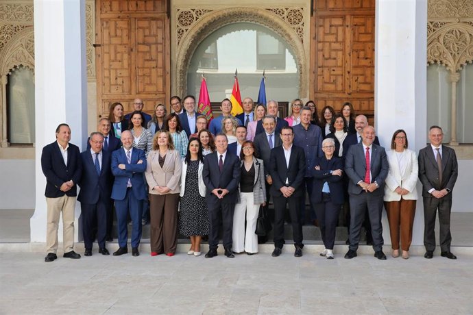 Acto en el que sindicatos y Gobierno de C-LM presentaron su acuerdo para la reactivación de la carrera profesional sanitaria