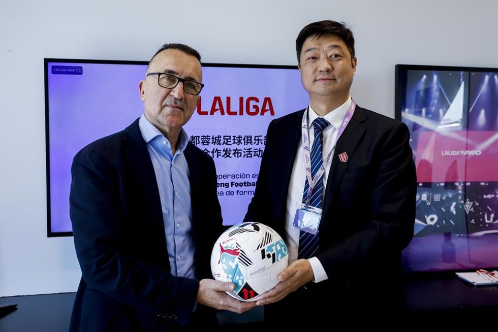 LaLiga y el Chengdu Rongcheng llegan a un acuerdo estratégico para la transformación de la cantera del club.