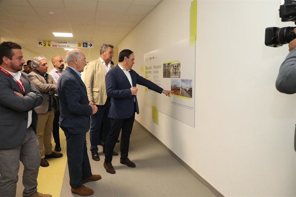 El jefe del Consell visita las nuevas instalaciones de València Sud y el Puesto de Mando de Metrovalencia