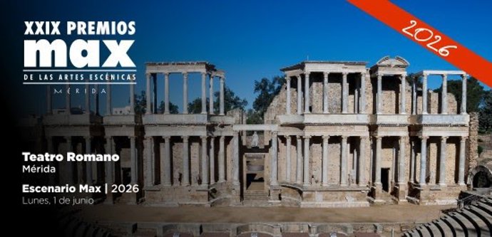 Una amplia representación andaluza resulta finalista en los 29º Premios Max de las Artes Escénicas-Mérida.