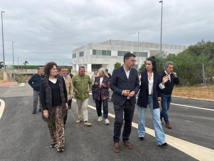 El candidato número dos por Huelva del PSOE a las elecciones andaluzas y miembro de la ejecutiva regional, Mario Jiménez, este miércoles en el Chare de Lepe.