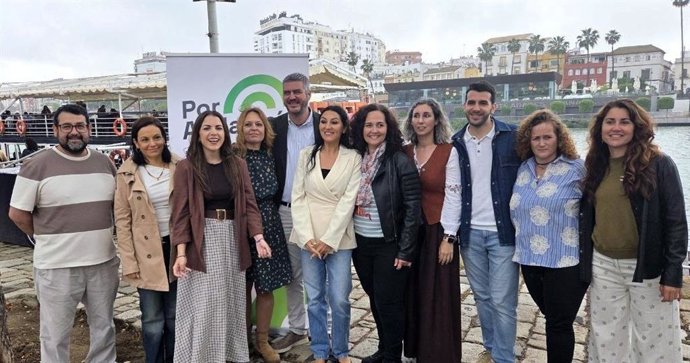 Presentanción de la candidatura provincial de Sevilla de Por Andalucía.