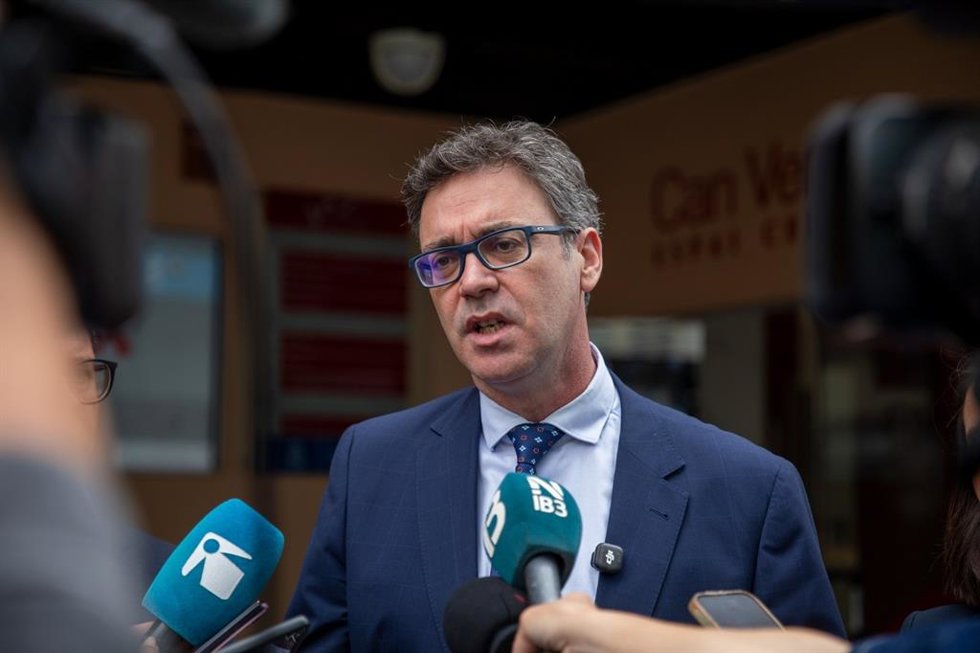 El vicepresidente del Govern, Antoni Costa, en Ibiza