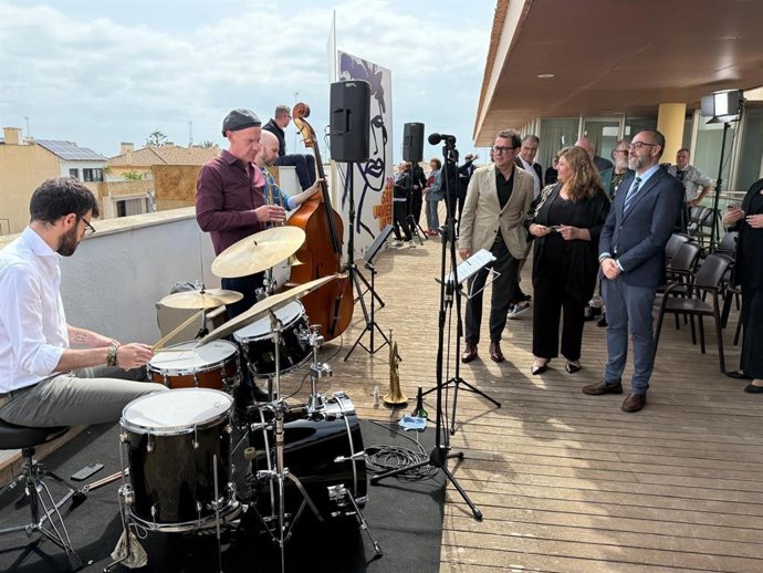 El grupo de jazz madrileño KGG ha actuado en la presentación del Festival Internacional de Jazz de San Javier