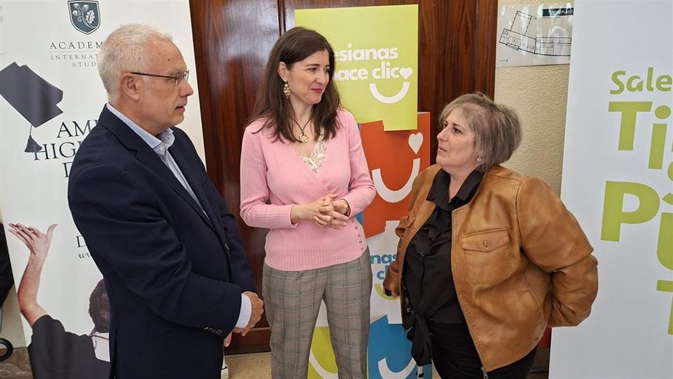Un momento de la presentación del taller.