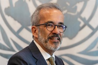 Archivo - El ministro de Exteriores de Portugal, Paulo Rangel, durante una visita a la ONU. 