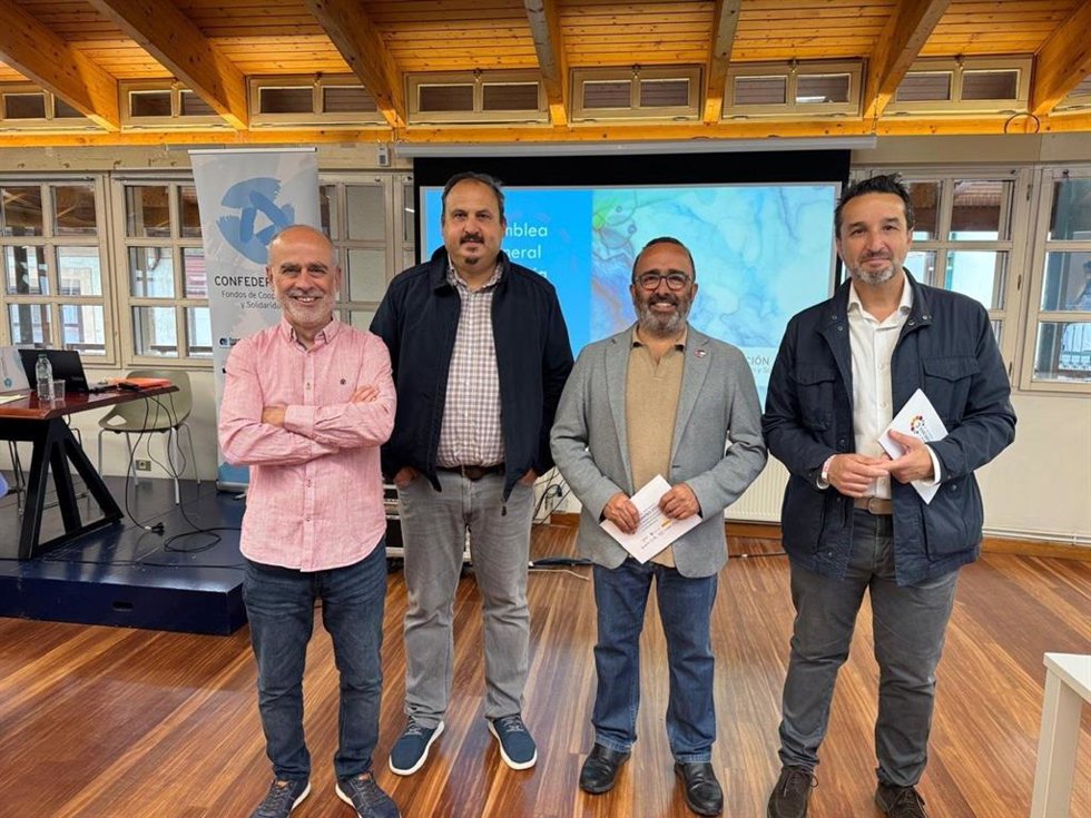 Representantes de Felcode que han participado en la asamblea general de Confocos en Bilbao