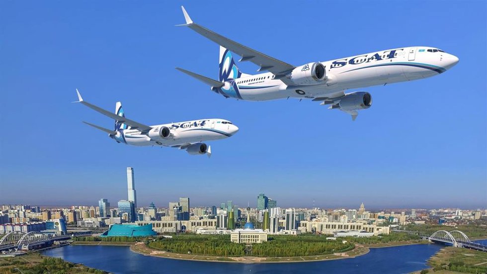 Boeing and Kazakhstan's SCAT Airlines announced that the carrier will expand its fleet and boost capacity with the fuel-efficient 737 MAX.