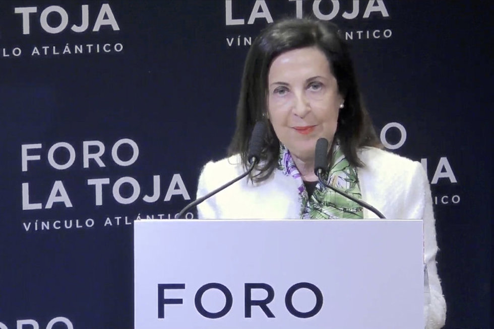 La ministra de Defensa, Margarita Robles