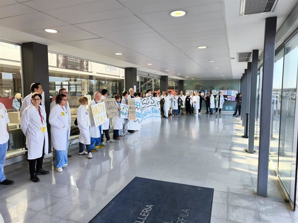 Archivo - Huelga de médicos contra el Estatuto Marco