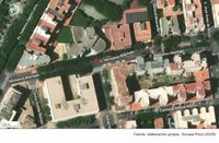 Herida en Almería tras sufrir un atropello por un turismo frente a la biblioteca Francisco Villaespesa
