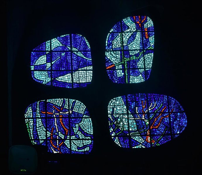 Archivo - Vidriera de Álvarez de Eulate.