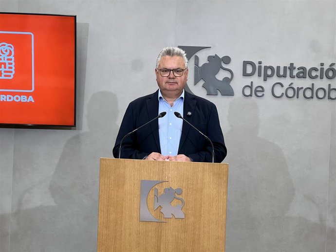 El portavoz del PSOE en la Diputación de Córdoba, Esteban Morales.