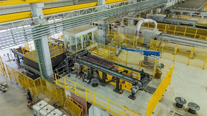 Planta de cobre verde de Cunext.