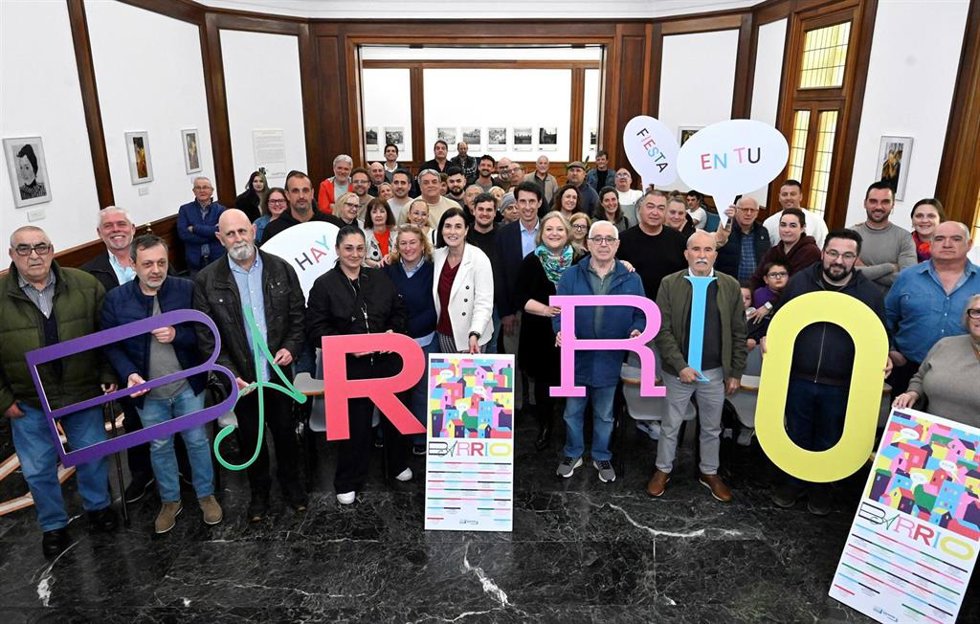 Presentación del calendario de fiestas de los barrios de Santander