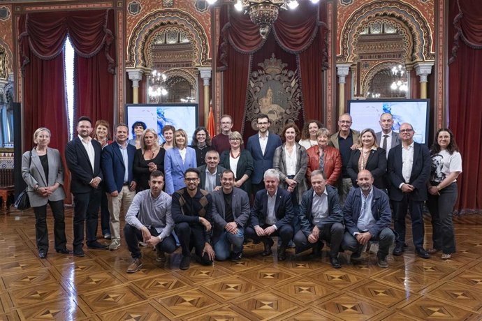 Recepción en el Ayuntamiento de Bilbao a Confocos