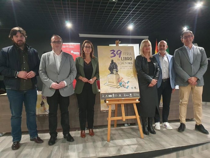 Presentación de la XXXIX Feria del Libro de Jaén.