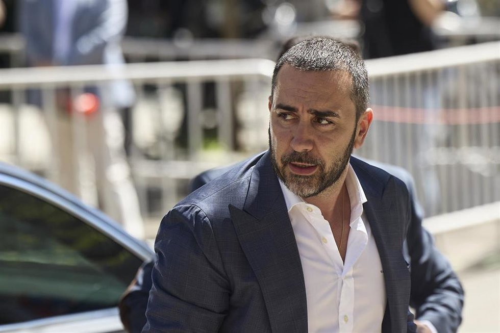 El empresario Víctor de Aldama, a su llegada al Tribunal Supremo, a 15 de abril de 2026, en Madrid (España).