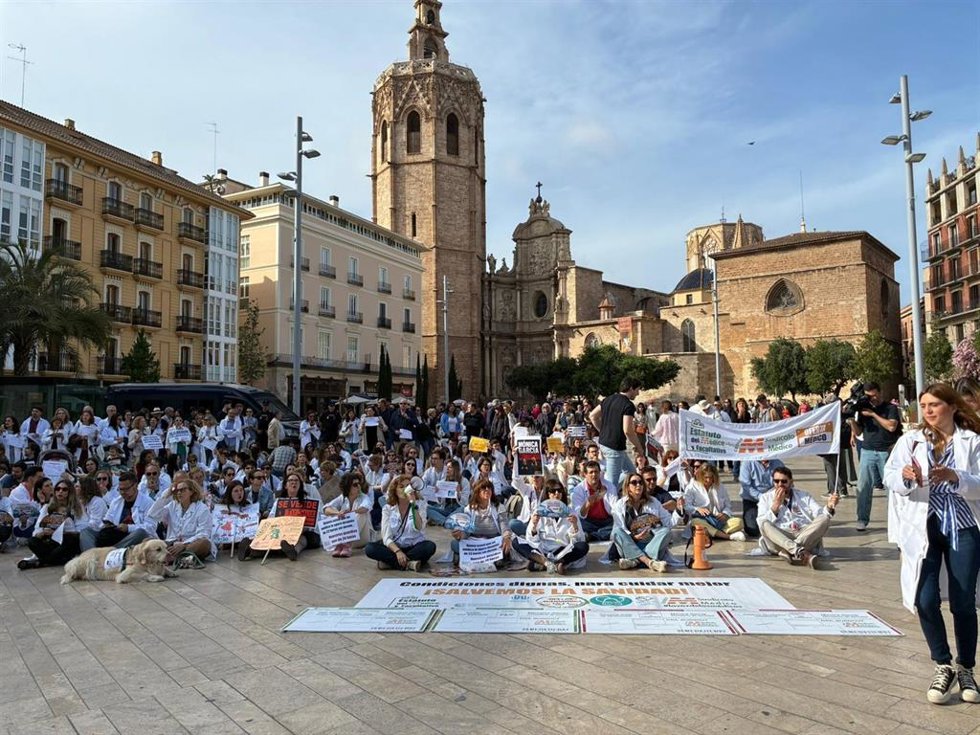 Protesa de médicos convocada por CESM-CV