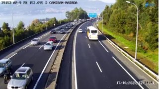 Archivo - Imagen de tráfico de la AP-9.