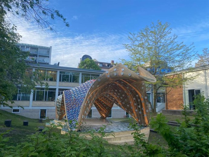 DRAC, una obra arquitectónica sostenible inspirada en Gaudí, representa a España en Frankfurt 2026