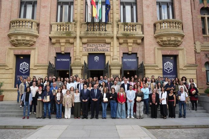 El consejero de Universidad, Investigación e Innovación de la Junta de Andalucía, José Carlos Gómez Villamandos, en la II Gala UCO-Solidaria.