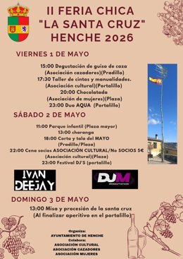 Cartel de la actividad.