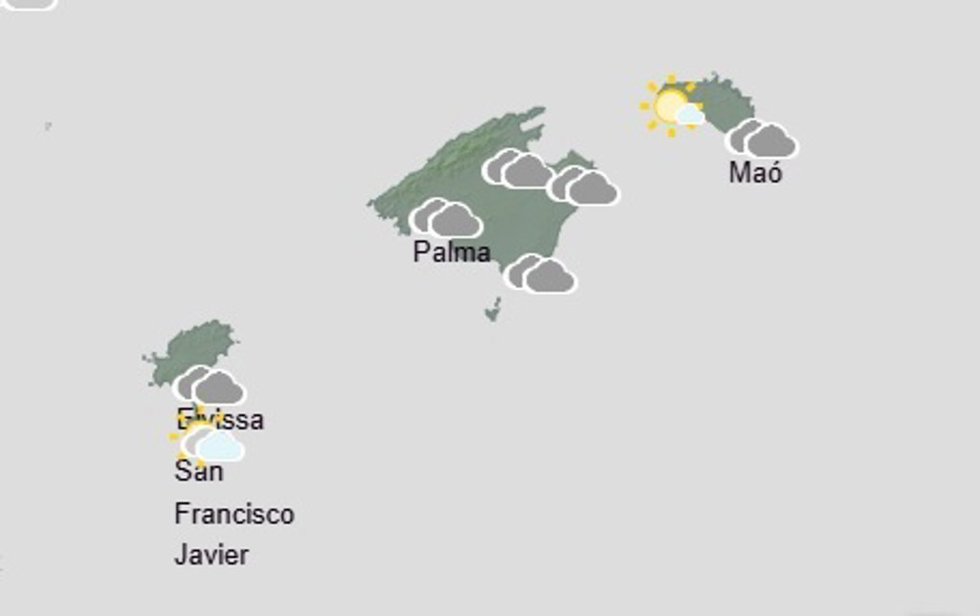 El tiempo hoy, jueves 30 de abril, en Baleares.